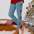thumbnail image 1 of WILLBEST Leggings de Yoga Con Estampado Navideño Clásico de Copa Roja Para Mujer, Cintura Alta, Para Entrenamiento, Fitness, Correr, Deportes, Ajustados Extra Grande, 1 of 3
