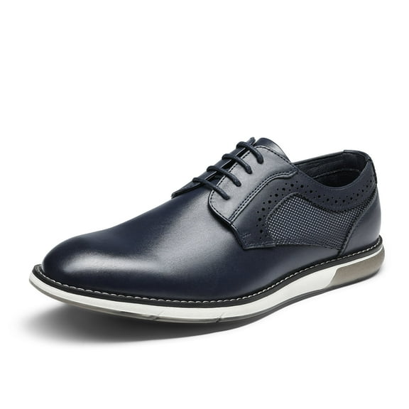 Bruno Marc Men's Plain Toe Oxford Shoes Business Formal Derby Dress Sneakers Crossflex GentEdge