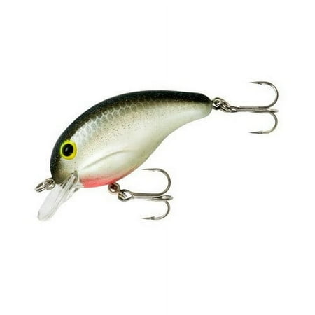 UPC: 0043069141765 | Bandit BDT100-76 Mid Range 100 Silver Minnow 2 1/4oz Crankbait Fishing Lure