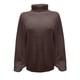 thumbnail image 4 of Puntoco Suéter Casual De Mujer Color Sólido Flor Trenzada Manga Larga Jersey De Punto Suéter De Cuello Alto Liquidación De Navidad Puntoco Puntoco-3835, 4 of 4