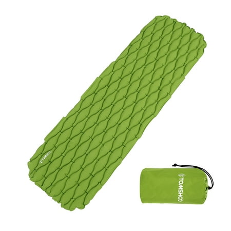 TOMSHOO Ultralight Inflatable Sleeping Pad Mattress for Outdoor Camping Hiking Backpacking
