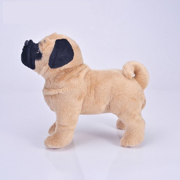 Cute / Soft / Imitation Bulldog Plush Toy / Realistic Puppy Plush Doll / Children's Birthday Gift / Christmas Gift33cmChina Deng Xun unisex