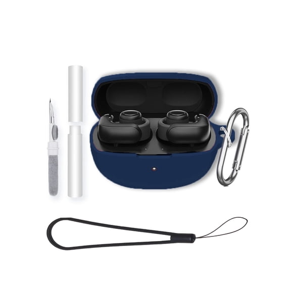 Soft Silicone Case for Bose UltraOpen, Shockproof & Anti-Scratch Protective Cover, Anti-Lost & Dustproof-Blue