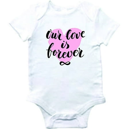 Design With Vinyl I Love Dad The Best Dad In Cute Baby Clothes - White