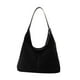 thumbnail image 2 of Bolso de mano para mujer Perfecl de gran capacidad bolso de ante hobo Negro, 2 of 8