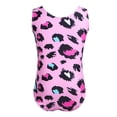 thumbnail image 3 of Alvivi Girls Athletic Unitard Gymnastic Leotard Leopard Printed Ballet Jumpsuit 2-12, 3 of 7