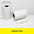 thumbnail image 2 of (100 Rolls) 2 1⁄4” x 60’ Receipt Paper Rolls Thermal Receipt Paper Rolls for Thermal Printers, Clover Machines, Square Terminals, Credit Card Terminals, 2 of 7