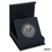 APMEX Gift Box - 1 أونصة من سلسلة العملات الفضية من Perth Mint