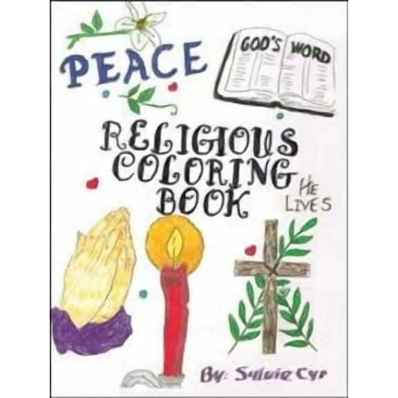 Religious Coloring Book (Paperback)