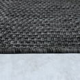 thumbnail image 3 of Solid Outdoor Rug for Patio or Balcony in Mottled Anthracite, 3 of 5