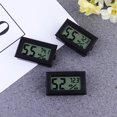 thumbnail image 2 of Minkissy 3Pcs Mini Hygrometer with Wireless Function for Reptile Black 1.8x1in, 2 of 8
