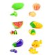 thumbnail image 2 of Juguete de corte de comida para niños, juguete de cocina de plástico realista educativo para niños, juego de simulación, 2 of 8