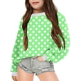 thumbnail image 2 of Girls Romper Jumpsuit for Everyday Wear featuring Dot Print Cozy Pullover Lightweight -Piece Outfit for Toddlers and Kids 1-7 on Platform, 2 of 4