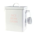 thumbnail image 2 of Contenedor de almacenamiento de alimentos Macarena Cubo de almacenamiento blanco, 2 of 7