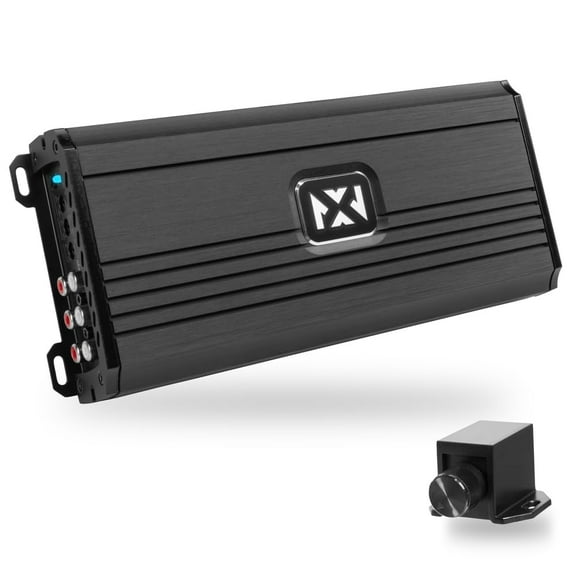 NVX NDA11005 5-Channel Car Amplifier 2200W Peak N-Series Class-D with Remote Bass Knob