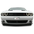thumbnail image 4 of Dodge Challenger R/T 3D Logo 12" x 4.25" European Look Chrome Half-Size Stainless Steel License Plate, 4 of 5