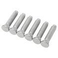 thumbnail image 1 of Rear Wheel Hub Stud, Scratch Resistant Rear Twin Wheel Stud Secure Fixation 6Pcs YC151118CA  for  MK7 2006 To 2014, 1 of 7