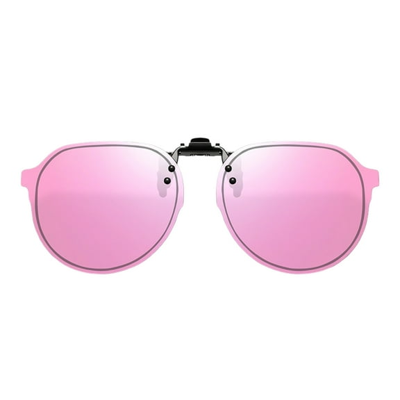 Polarized Clip On Sunglasses Can Be Worn On Glasses Glare Reversible Clip On Sunglasses Suitable For Both And