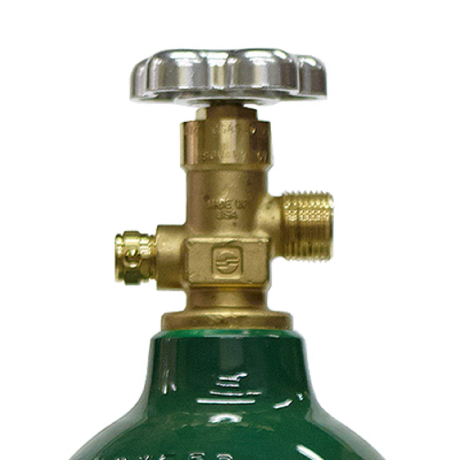 New 22 cuft Aluminum Oxygen Cylinder Ships Empty