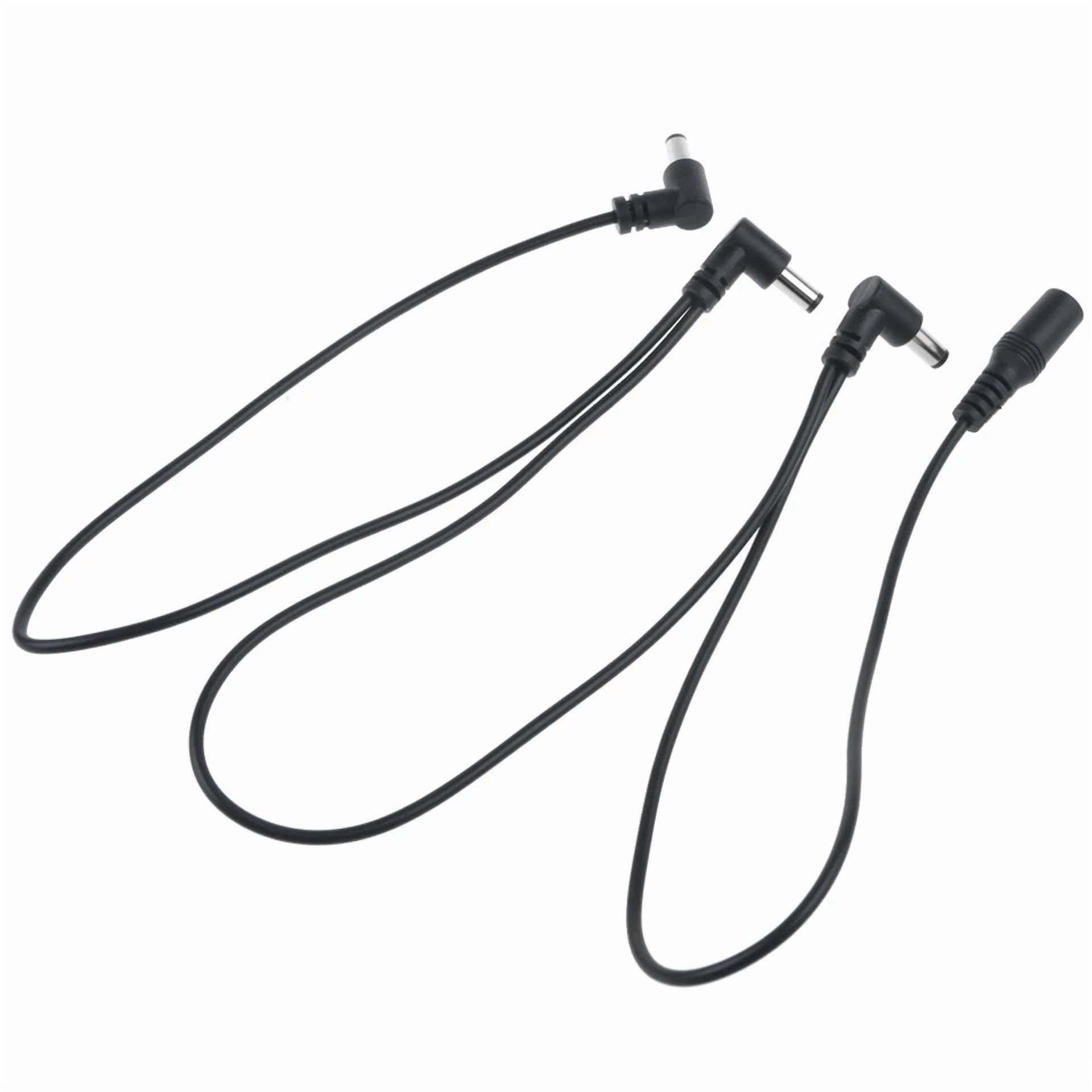 BUTTERFLY- Pwron 3 Way Daisy Chain Cable For Electric Guitar Effect Pedal Power Cord Lead