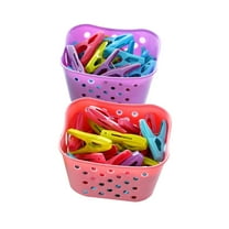 unbranded 60 PCS Pants Hangers Clothespin Clothes Clip Peg Clothes Hanger Clips M