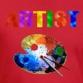 thumbnail image 3 of CafePress - Artist T Shirt - Men's Fitted T-Shirt, 3 of 4