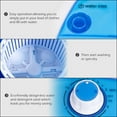 thumbnail image 4 of Costway 5.5lbs Portable Mini Compact Washing Machine Electric Laundry Spin Washer Dryer, 4 of 10