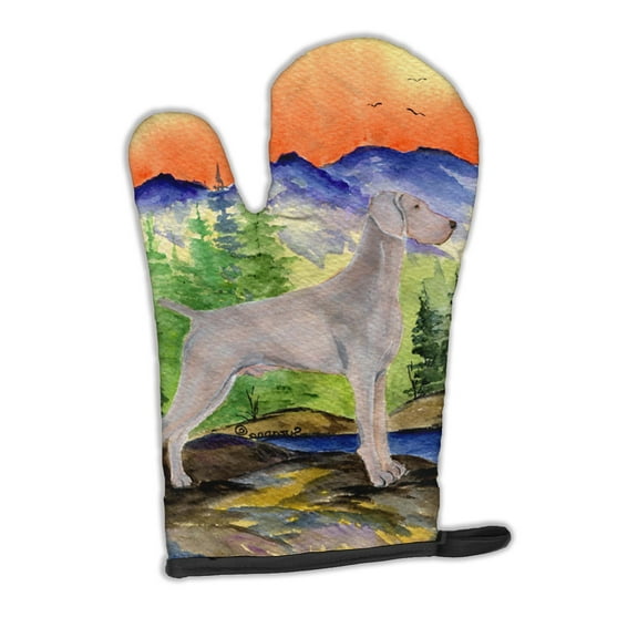 Weimaraner Oven Mitt