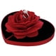 thumbnail image 4 of 2X Rosa Flor Giratoria de la Caja Del Anillo,Caja de Propuesta,Boda de Rose Caja Del Anillo(Sin Anillo), 4 of 5