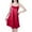 Red nightgowns women, variant on Nfurl Women's Silk Sleepwear Nightgown Lightweight Spaghetti Strap Nightgowns Flowy Summer Satin Camisole Sleep Shirts for Women Nighties Pink,Free Size