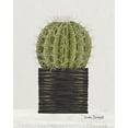 thumbnail image 2 of Spivey, Linda 15x18 Gold Ornate Wood Framed with Double Matting Museum Art Print Titled - Potted Cactus, 2 of 4