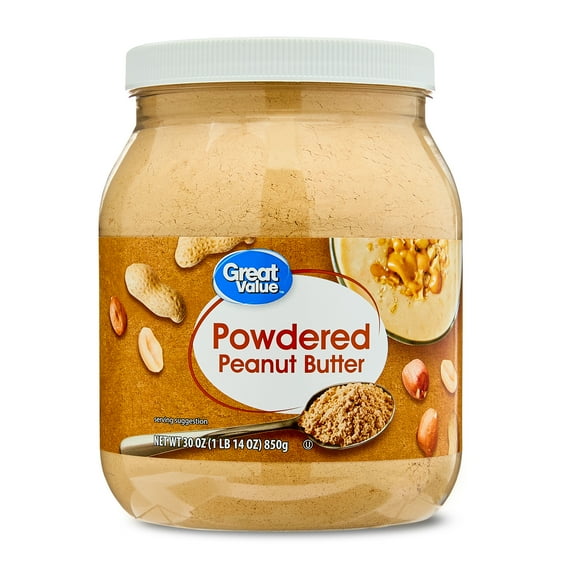 Great Value Gluten-Free Powdered Peanut Butter, 30 oz