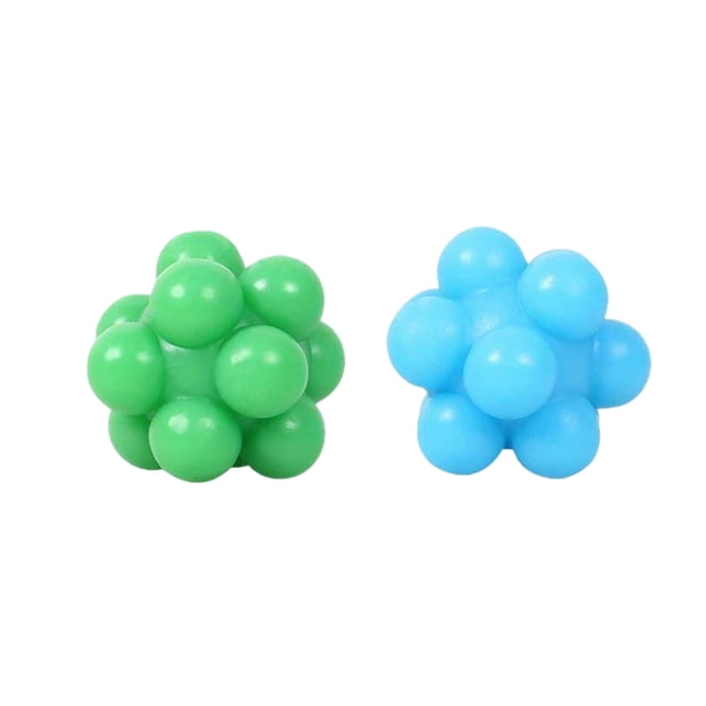 High Elasticity Bouncy Ball for Cats, Irregular Shape Interactive Pet Chasing Toy, Durable Rubber Solo Play Ball, Indoor Exercise and Fetching Activity