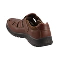 thumbnail image 3 of Sandalia Flexi Hombre Velcro Piel Casuales Caballero cafe 25 Flexi 50807, 3 of 4