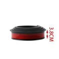 thumbnail image 2 of Rueda de goma universal de fibra de carbono plana de 3,8 cm para coche, rueda de fibra de carbono para cejas, tira decorativa para cejas, instalación sin pérdidas, rueda anticolisión, 2 of 5