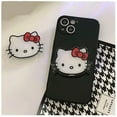 thumbnail image 2 of Anime Mobile Phone Bracket Cute Hello Kitty Accessories Telescopic Folding Paste Finger Buckle Ring Buckle Girl Holiday Toy Gift, 2 of 10