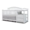 Sorelle Furniture Berkley 4-in-1 Convertible Crib and Changer, White