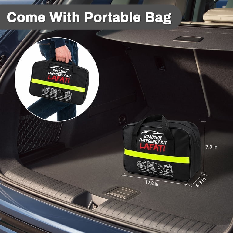 Lafati Roadside Emergency Car Kit, 14-Piece photo 8