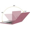 thumbnail image 6 of MOSISO Compatible with 2025-2022 MacBook Air 13.6 inch Case M4 A3240 M3 A3113 M2 A2681, Plastic Hard Shell Case&Keyboard Cover&Screen Protector&Type C Adapter 2 Pack, Dusty Rose, 6 of 6