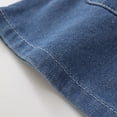 thumbnail image 4 of Tfken Mini Skirts For Girls Teen Sky Blue Size 6-7 Years Cute Denim Leisure Mini Skirts, 4 of 9