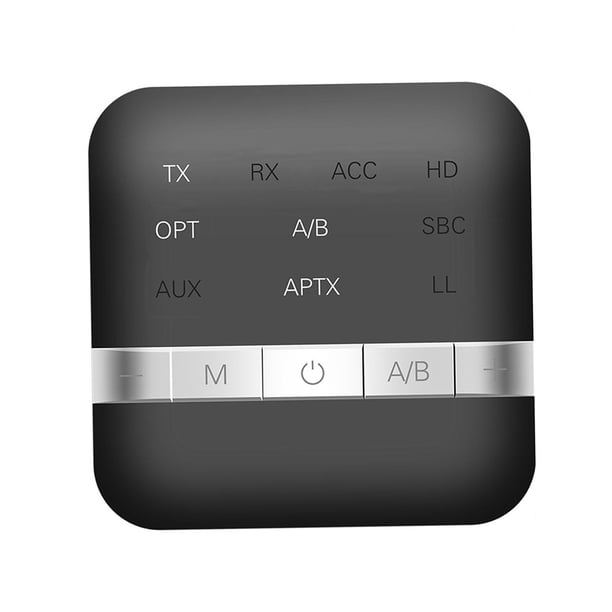 Transmisor y receptor 5.0 Adaptador de sonido RCA auxiliar óptico inalámbrico