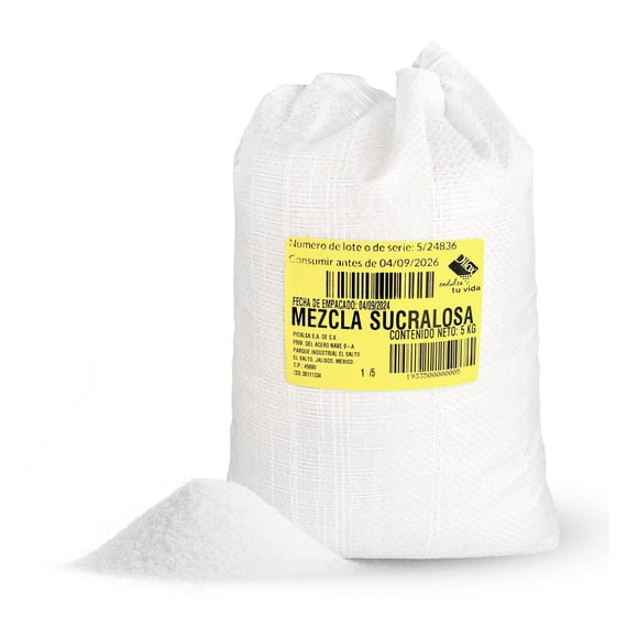 Endulzante Sucralosa 5kg Edulcorante Sin Calorias Dilox