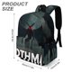thumbnail image 3 of Hombre Polilla-theme Backpack, Campus style schoolbag Bookbag with Adjustable Shoulder Straps And Large Zip Compartment, Unisex Travel Bags.42x30x15cm, 3 of 6