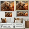 thumbnail image 4 of Designart "Afghan Hound In The Breeze" Animals Dog Floater Framed Wall Art Prints, 4 of 5
