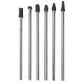 thumbnail image 2 of Bit Set 6pcs Tungsten Carbide  Files Burr Set, 1/4 Inch Shank Cylinder Head Solid Aluminum  Files Polishing Kit Cylinder Head Porting Kit 0.4 In Cutting Diameter, 2 of 7