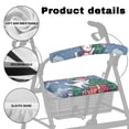 thumbnail image 5 of HELLHERO Cute Little Kittens Walker Rollator Seat Back Cover Stain Proof Walker Seat Covers Dust Proof Secure Fit for Travel, 5 of 7