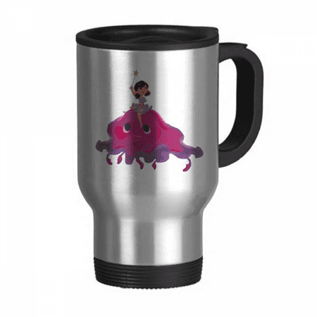 

Bizarre Jellyfish Kid Mignon Travel Mug Flip Lid Stainless Steel Cup Car Tumbler Thermos