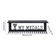 thumbnail image 3 of Estante De Almacenamiento De Hierro Soporte de pared de hierro negro para colgar medallas y trofeos (1 pieza) Rkxzt, 3 of 7