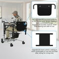thumbnail image 4 of Missky Patient Lift Transfer Chair, Mobility Lift with 180°Split Seat & Bayonet Lock for Caregivers, Elderly Living, 4 of 6