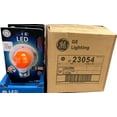 thumbnail image 4 of GE Lighting Bitcoin Orange LED A15 Party Light, Crypto Party Bulb with Medium Base, 3-Watt, 4 Lumen, Exuberant Orange, (case of 3 bulbs), 4 of 5
